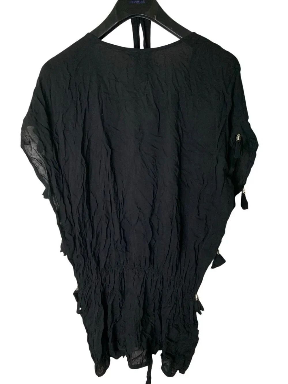 Smitten Boho Swimsuit cover up black large new with tags - Picture 2 of 5